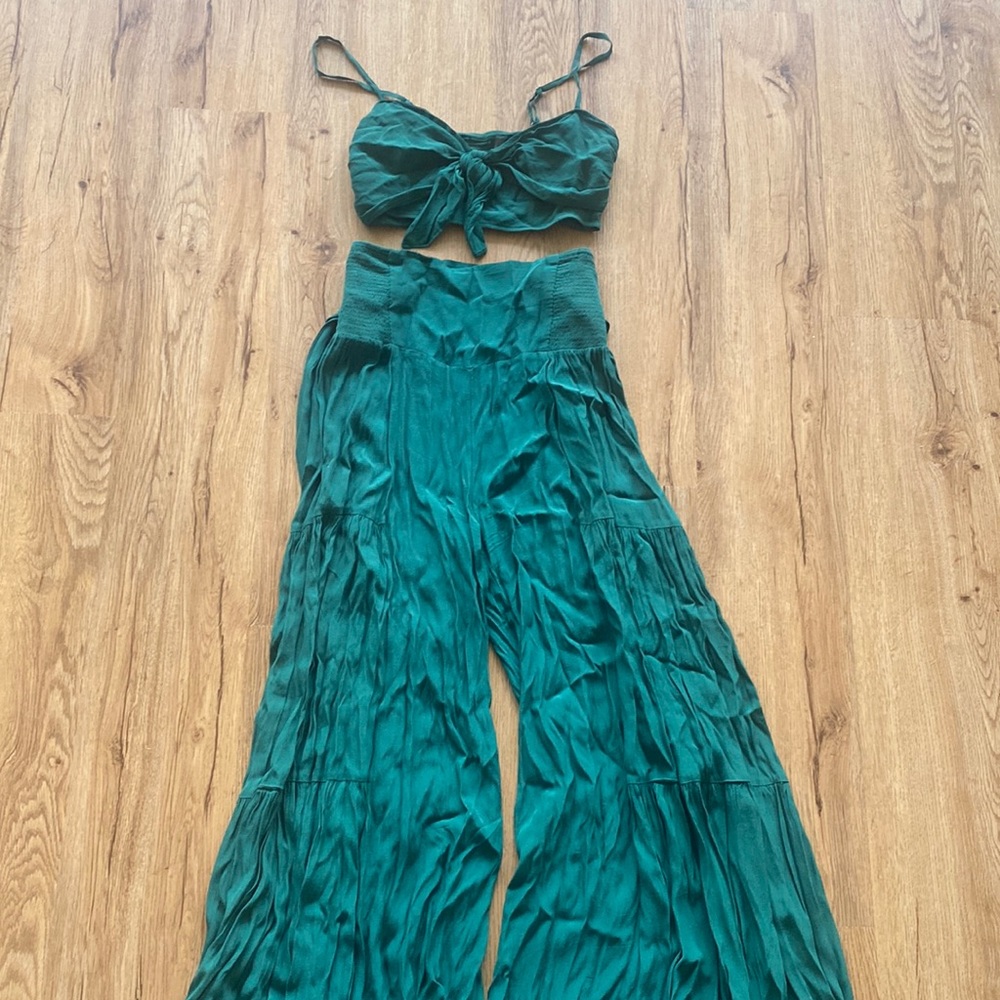 Free people sage green set